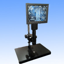 Microscope vidéo monoculaire avec écran LED Mzw0745-LED